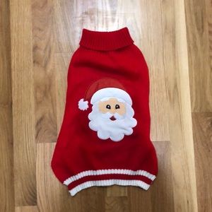 Dog Santa Turtleneck Sweater